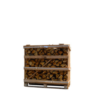 Caisse à bois de chauffage en chêne ultra sec (1,1 m3)