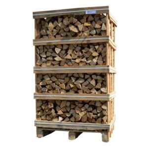Caisse de bois de chauffage à la chaux ultra sèche (2m3)