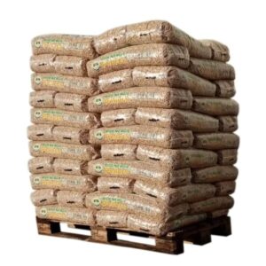 Granulés de bioénergie - palette de 66 sacs de granulés de bois (15 kg/sac)