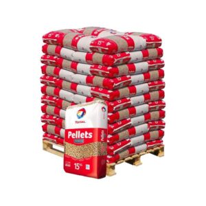 Total Pellet Granulés de bois premium – palettes de 990 kg