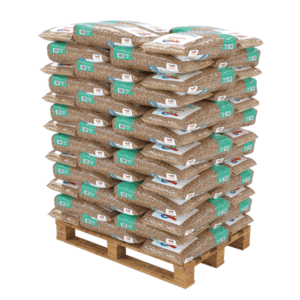 Granulés de bois Premium 6 mm 15 kg x 65 sacs 975 kg palette ENplus A1