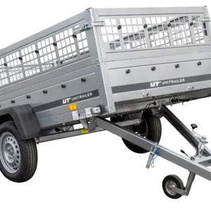 Unitrailer GARDEN TRAILER 230 KIPP (NEW) remorque voiture avec roue jockey et côtés grillagés