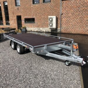 Remorque eduard 4000X2000 2700 kg+rampes+treuil